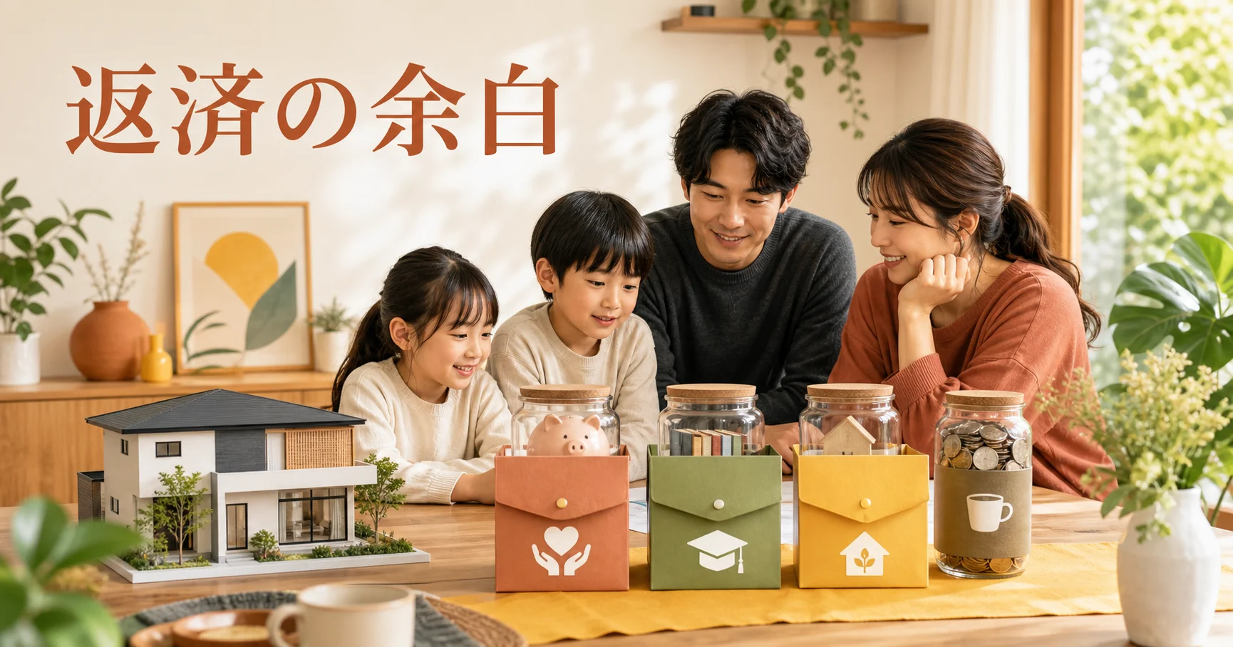 住宅ローン返済後にも貯蓄を残す家計設計